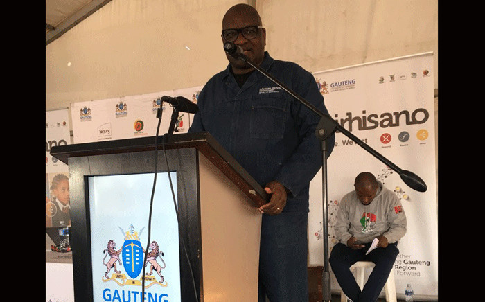 Gauteng Premier David Makhura says that it is totally unacceptable that Hammanskraal residents are forced to drink contaminated water. Picture: Pelane Phakgadi/EWN