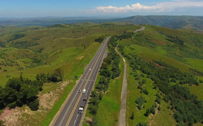 An aerial view of Van Reenen's Pass which is on the N3 toll route. Picture: N3 Toll Concession Facebook page