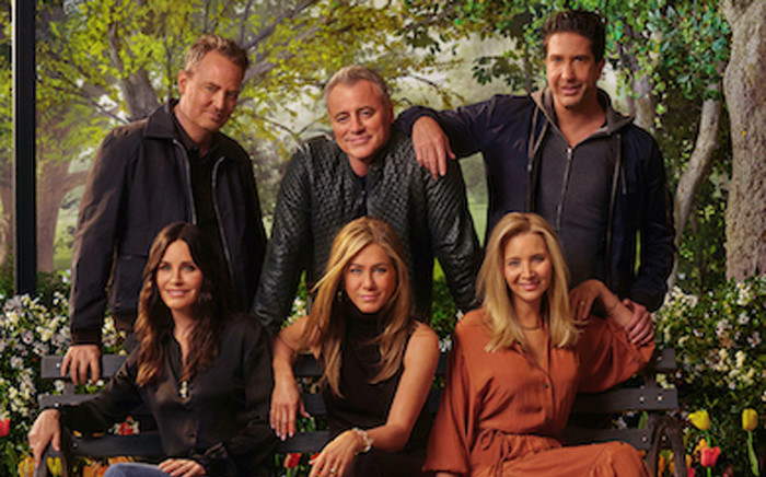 The cast of Friends reunited for a special episode. Picture: HBO Max