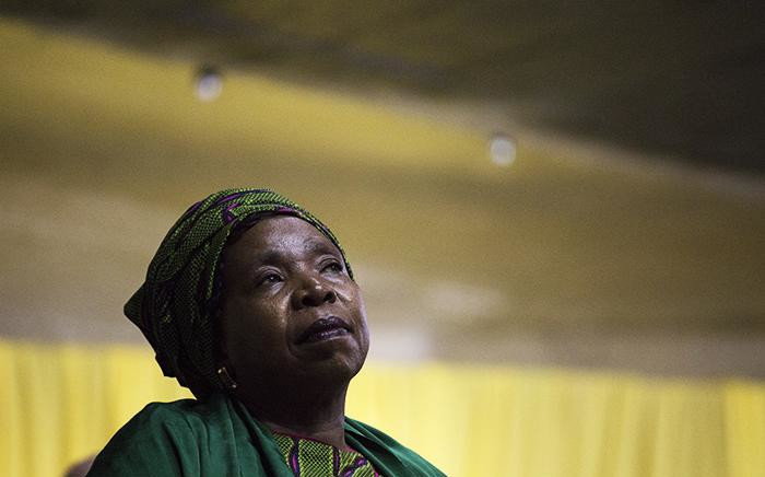 The ANC's Nkosazana Dlamini Zuma on 5 December 2017. Picture: Sethembiso Zulu/EWN