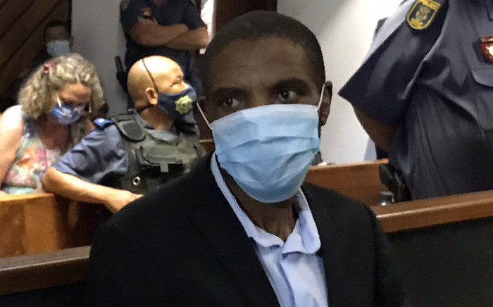 Parliament arson-accused, Zandile Mafe, appeared in the Cape Town Regional Court on 29 January 2022 for his bail application. Picture: Kevin Brandt/Eyewitness News