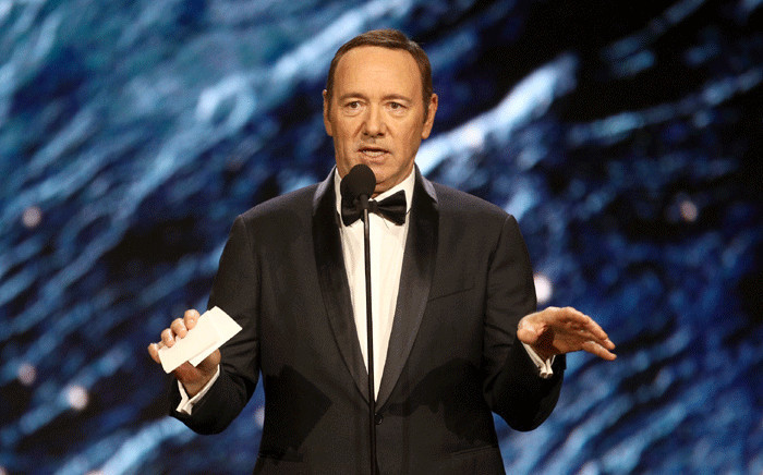 FILE: Kevin Spacey at the 2017 AMD British Academy Britannia Awards on 27 October 2017. Picture: AFP.
