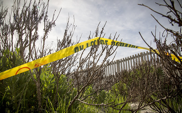 FILE: A police crime scene. Picture: Thomas Holder/Eyewitness News