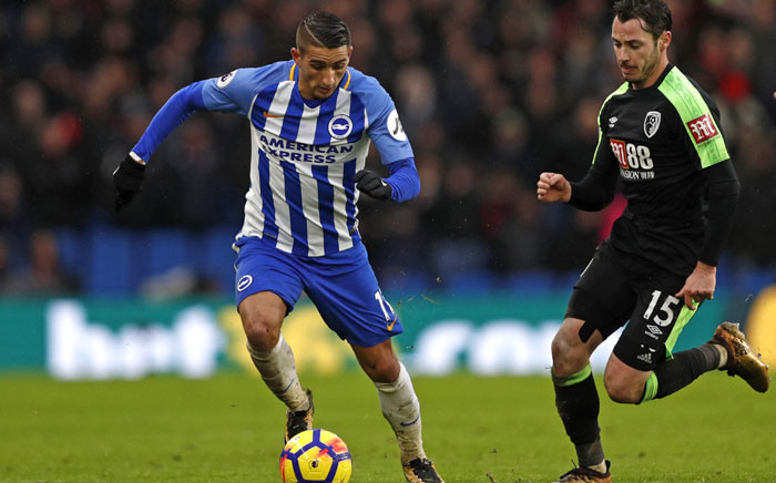 Brighton and Hove ALbion drew 1-1, to earn a valuable point, against Tottenham Hotspur. Picture: AFP.