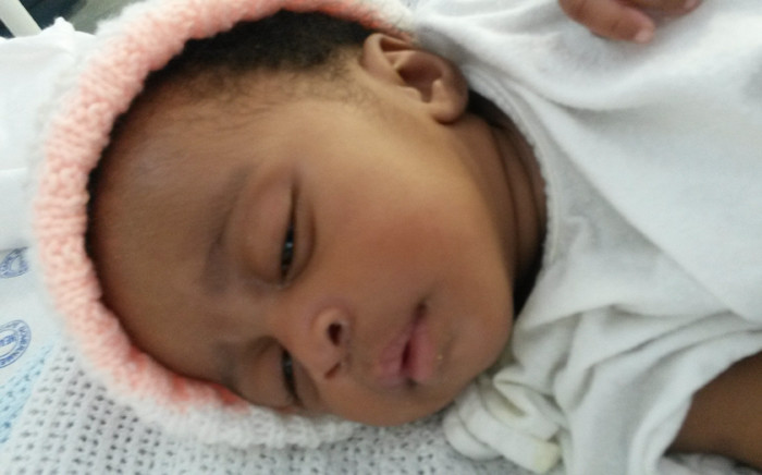 FILE: Two-month-old who was found dumped in Mitchell’s Plain, Cape Town. Picture: SAPS.