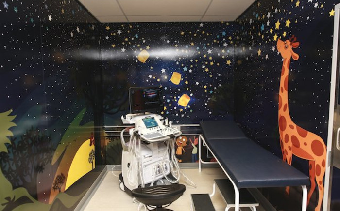 An examination room at the newly-opened Nelson Mandela Children's Hospital. Picture: NMCH