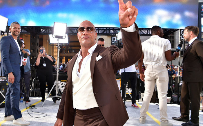 FILE: Dwayne Johnson arrives at a movie premierein Hollywood, California. Picture: AFP
