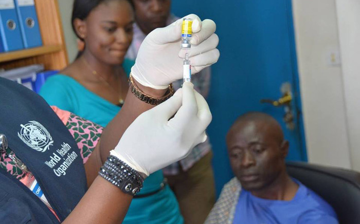 FILE: Yellow fever vaccination in Angola. Picture: WHO.