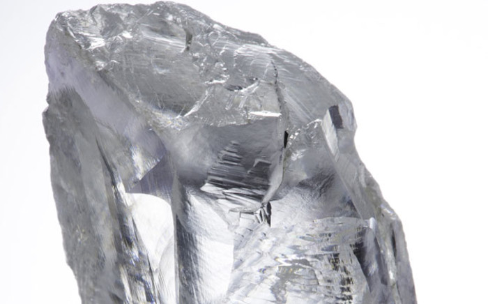 An exceptional 232.08 carat white diamond has been recovered at Petra Diamonds Ltd's Cullinan mine. Picture: www.petradiamonds.com.