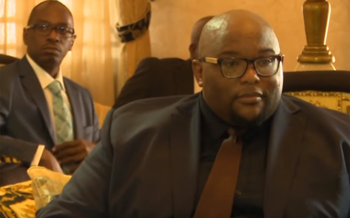 A YouTube screengrab of President Cyril Ramaphosa’s son Andile. 