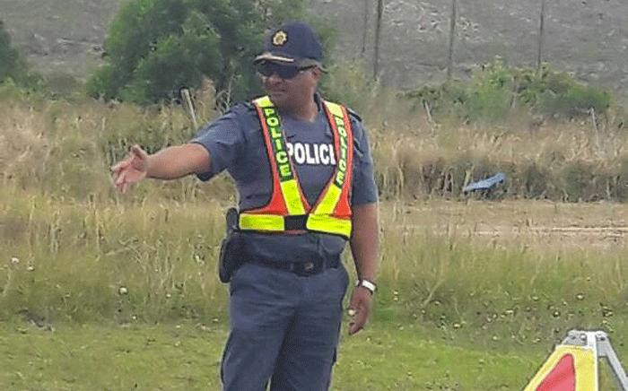 South African Police Service members conduct roadblocks during the festive season. Picture: @SAPoliceService/Twitter