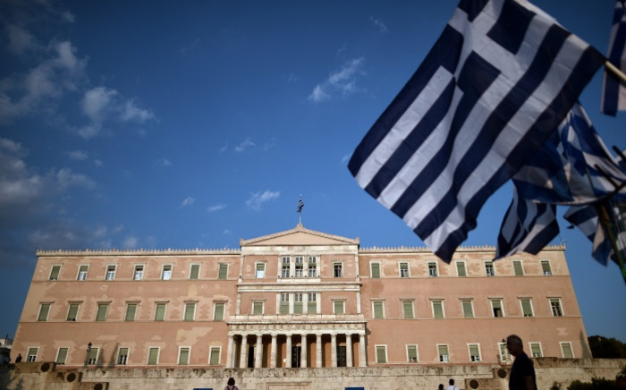 The Greek Parliament in Athens. Picture: AFP.