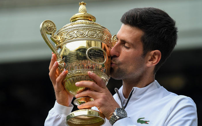 Wimbledon 2019 champion Novak Djokovic. Picture: @Wimbledon/Twitter