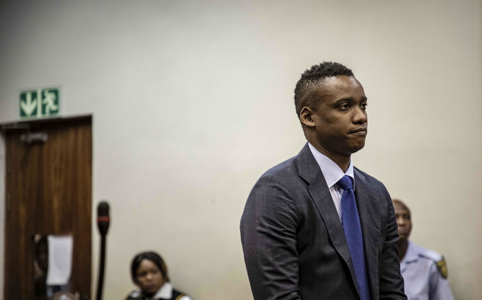 FILE: Duduzane Zuma and his father former President Jacob Zuma arrive at the Randburg Magistrates Court on 24 January 2019 for a postponement of his culpable homicide case. Picture: Thomas Holder/EWN