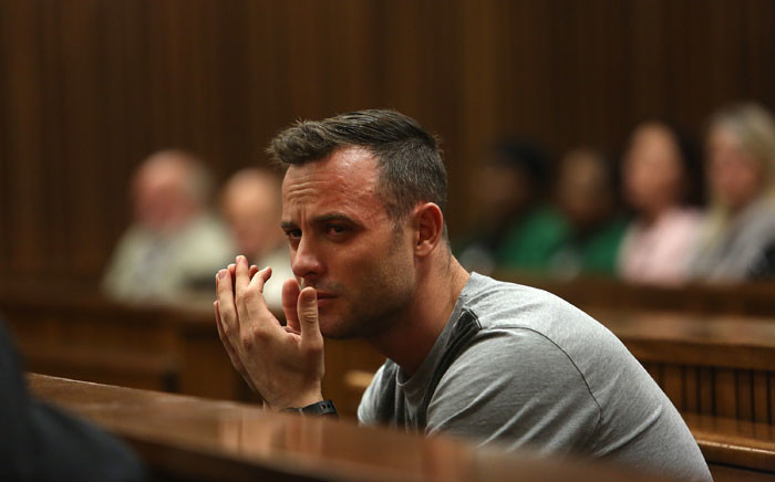 Oscar Pistorius in the North Gauteng High Court on 15 June 2016. Picture: Pool.