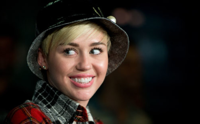 FILE: US Pop singer Miley Cyrus. Picture: AFP