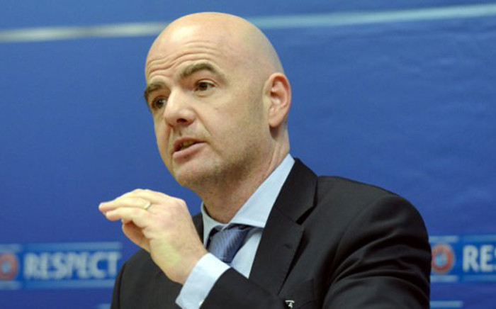 Fifa's new president, Gianni Infantino. Picture: AFP. 