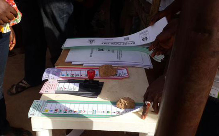 FILE: Nigerians voted in their presidential election on 28 March 2015. Picture: Samson Omale/EWN.