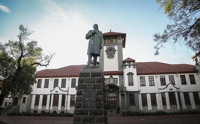 FILE: A statue of colonial statesman Marthinus Steyn at the University of the Free State's Bloemfontein campus. Picture: Reinart Toerien/EWN.