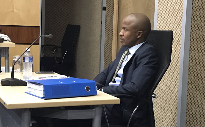 Senior Sars official Luther Lebelo at the Nugent commission of inquiry on 27 September 2018. Picture: Barry Bateman/EWN