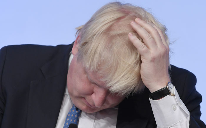 FILE: Britain’s former foreign secretary Boris Johnson. Picture: AFP.