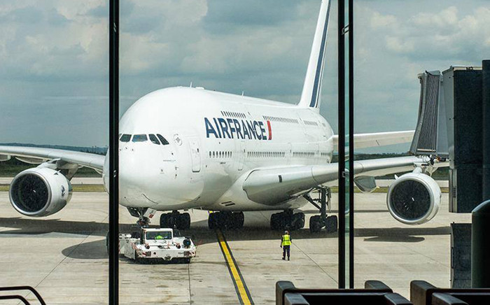 Air France plane. Picture: Facebook.