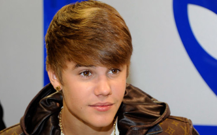 Canadian pop star Justin Bieber. Picture: AFP.