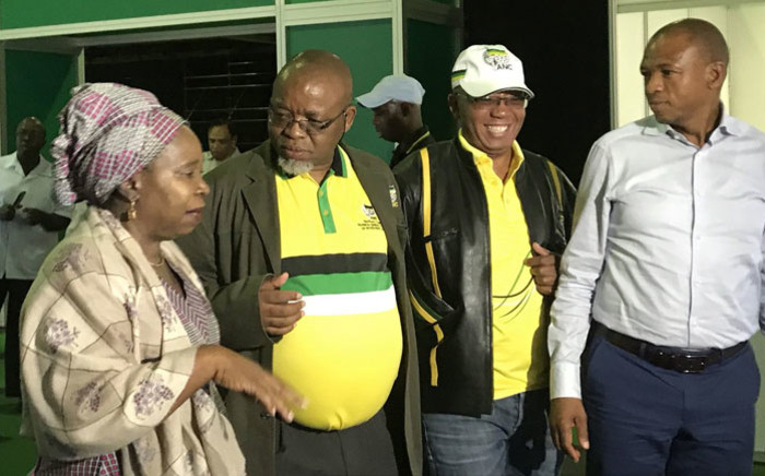 Members of the ANC NEC on a walkabout of the Nasrec ahead of the start of the party's national conference on 14 December, 2017. Picture: @MYANC/Twitter