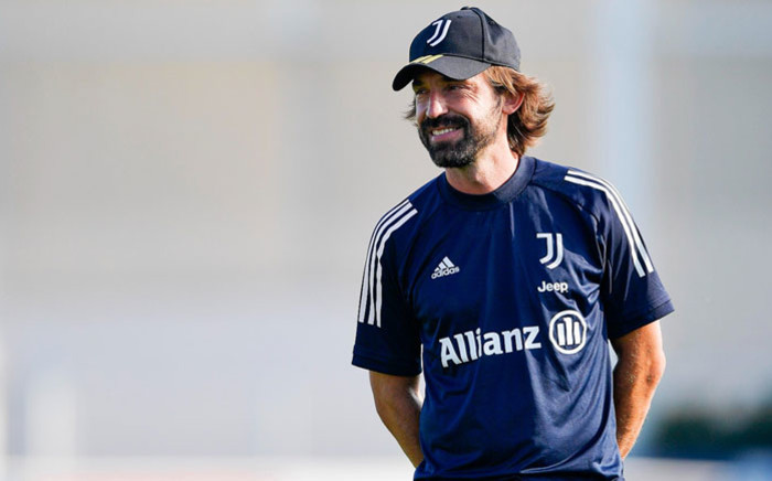 FILE: Andrea Pirlo during his time as head coach of Juventus. Picture: @juventusfc/Twitter