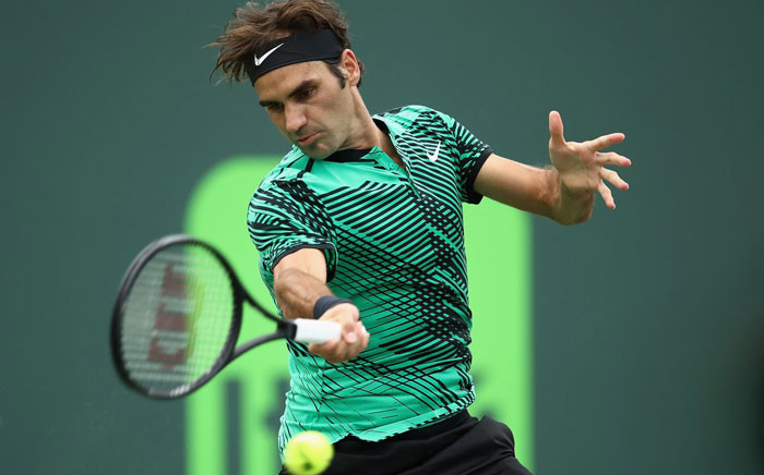 Roger Federer. Picture: @MiamiOpen /Twitter