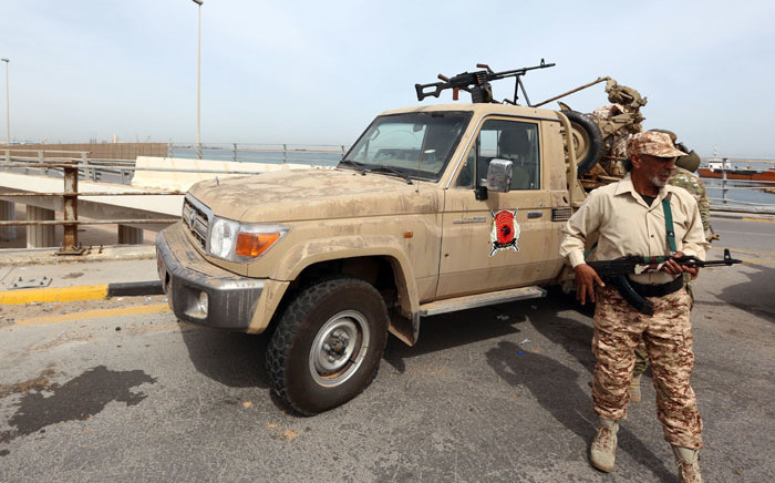 FILE: Libyan security forces deploy in the capital Tripoli. Picture: AFP
