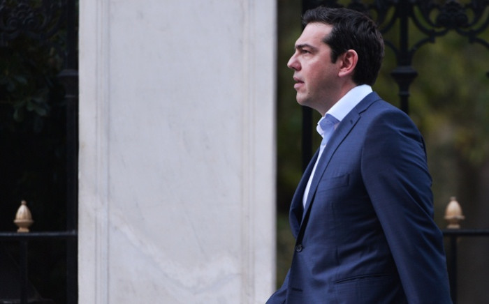 Greek Prime Minister Alexis Tsipras on 6 July 2015. Picture: AFP.