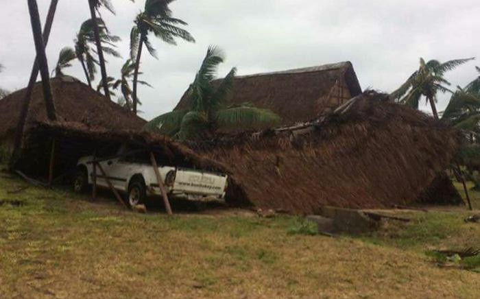 FILE: Strong winds and rain seen in and around Inhambane, Mozambique as Cyclone Dineo move through the area. Picture: Lee Booysen/Paindane Beach Resort.
