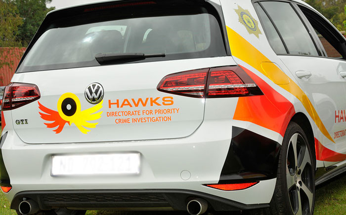 FILE: A Hawks vehicle. Picture: SAPS.