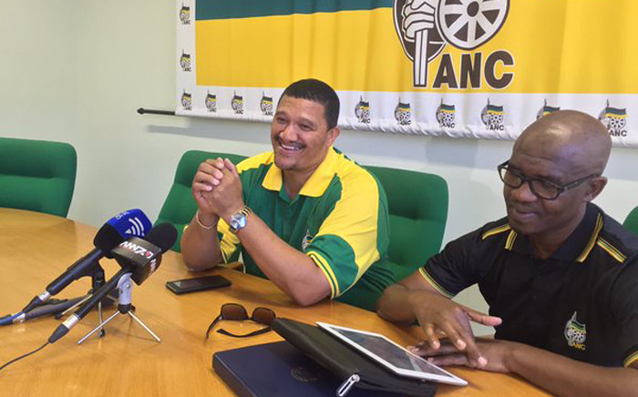 FILE: Suspended African National Congress Western Cape leader Marius Fransman (L). Picture: Xolani Koyana/EWN.