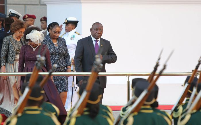 FILE: President Cyril Ramaphosa outside Parliament before the State of the Nation Address on 16 February 2018. Picture: Christa Eybers/EWN.