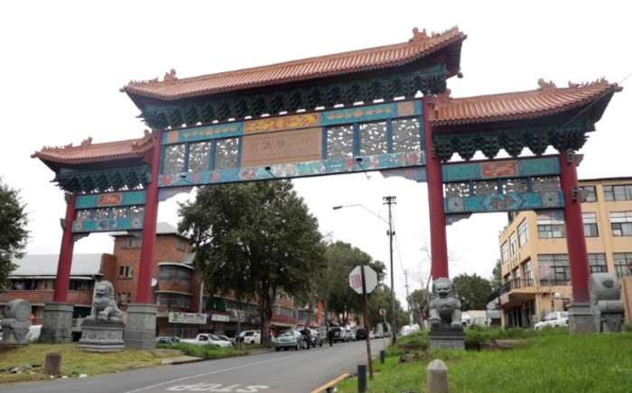 The entrance to Chinatown in Cyrildene, Johannesburg, in February 2021. Picture Abigail Javier/Eyewitness News