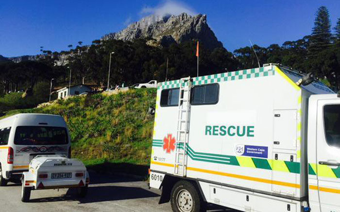 A man’s body was spotted on the footpath of Table Mountain on 17 June 2015. Picture: Siyabonga Sesant/EWN
