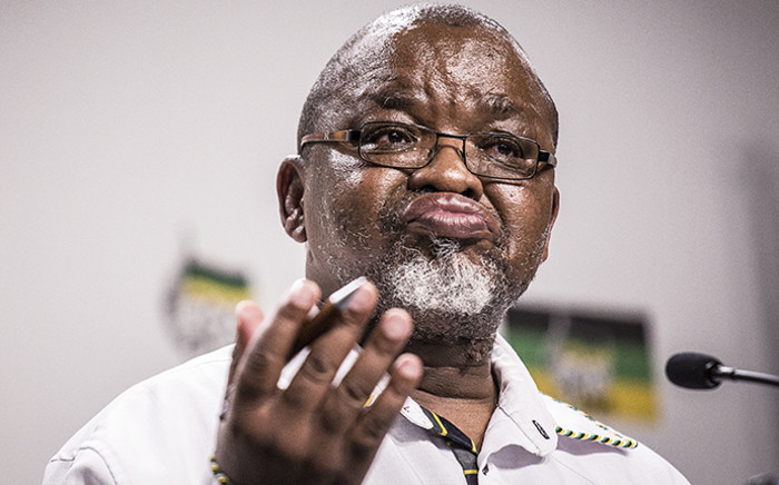 ANC Secretary General Gwede Mantashe addressed the media at Luthuli House in Johannesburg on the party's response to the Constitutional Court's ruling on the Nkandla saga. Picture: Reinart Toerien/EWN.