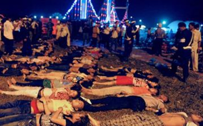 At least 345 die in Cambodia festival stampede