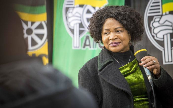The ANC's Baleka Mbete during an interview at Nasrec. Picture: Thomas Holder/EWN