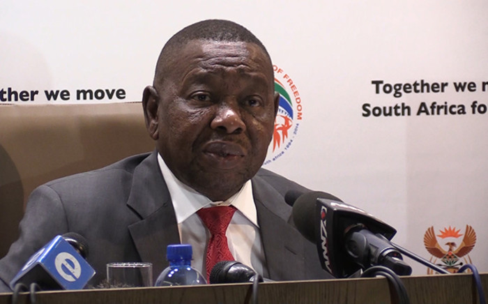 Minister of Higher Education and Training, Dr Blade Nzimande. Picture: Vumani Mkhize/EWN.