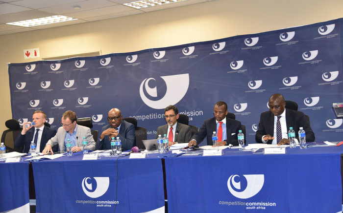 File picture: Competition Commission officials, presented findings on the Market Services Data Inquiry, December 2019. Picture: @CompComSA/Twitter