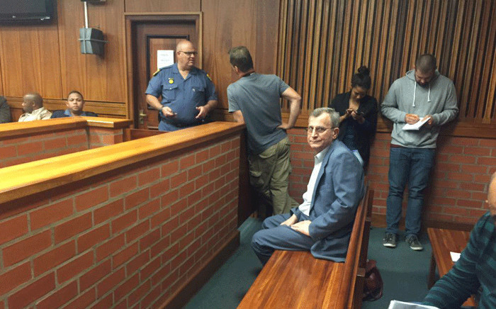 Costa Panayiotou, Christopher Panayiotou's father, in court during his son's appearance on 20 May 2015. Picture: EWN.