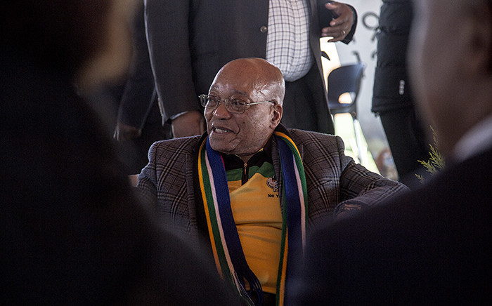 President Jacob Zuma visited Thembelihle south of Johannesburg during the ruling party's campaign trail on 30 June 2016. Picture: Reinart Toerien/EWN.