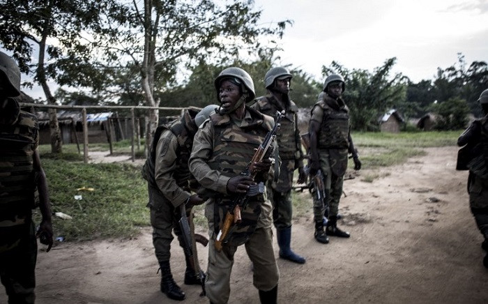 FILE:  Soldiers from the Armed Forces of the Democratic Republic of the Congo. Picture: AFP