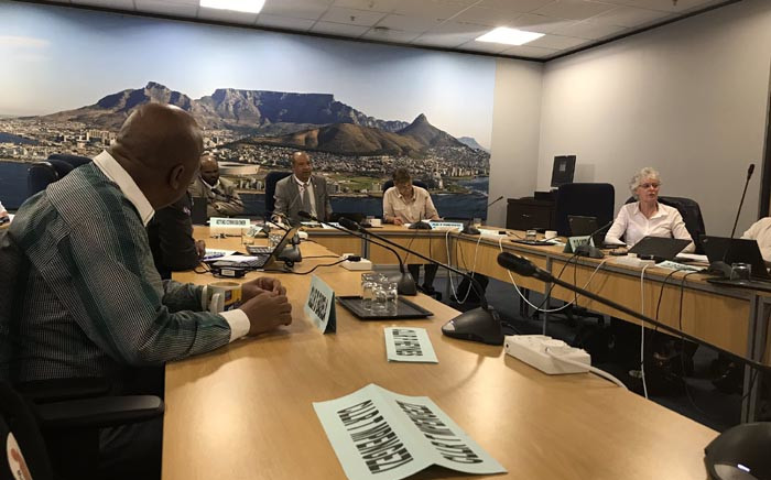 The City of Cape Town Transport and Development Authority Portfolio Committee discussing the Salt River Market site. Picture: Monique Mortlock/EWN