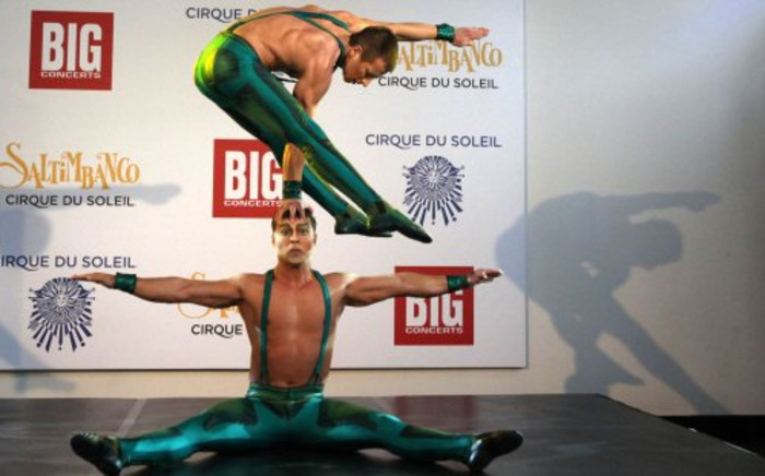 FILE: Cirque du Soleil performers in South Africa in 2011. Picture: Johann Hattingh/SAPA.