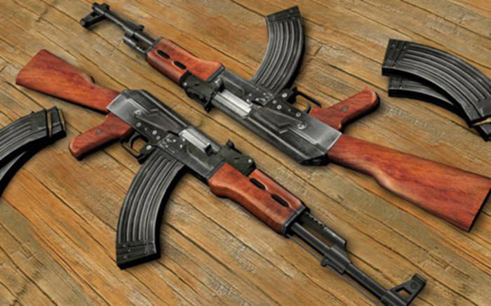 AK-47 assault rifles. Picture: Facebook.