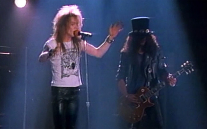 Guns n' Roses to reunite with original members for  Coachella music festival in California in April.Picture : Screengrab/CNN